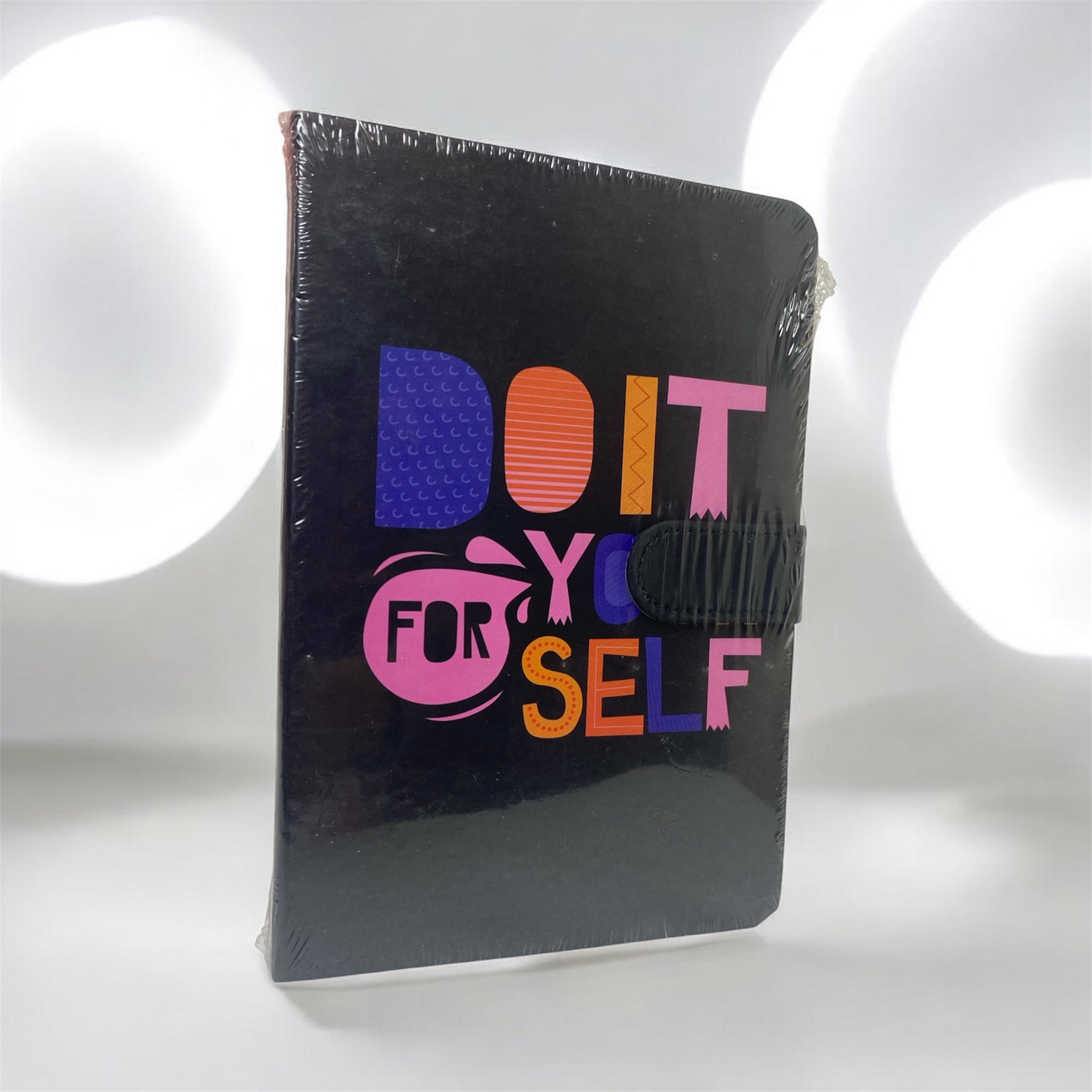 "Do It For Yourself" Hardcover Notebook – Black