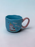 Happy Birthday Bear Ceramic Mug