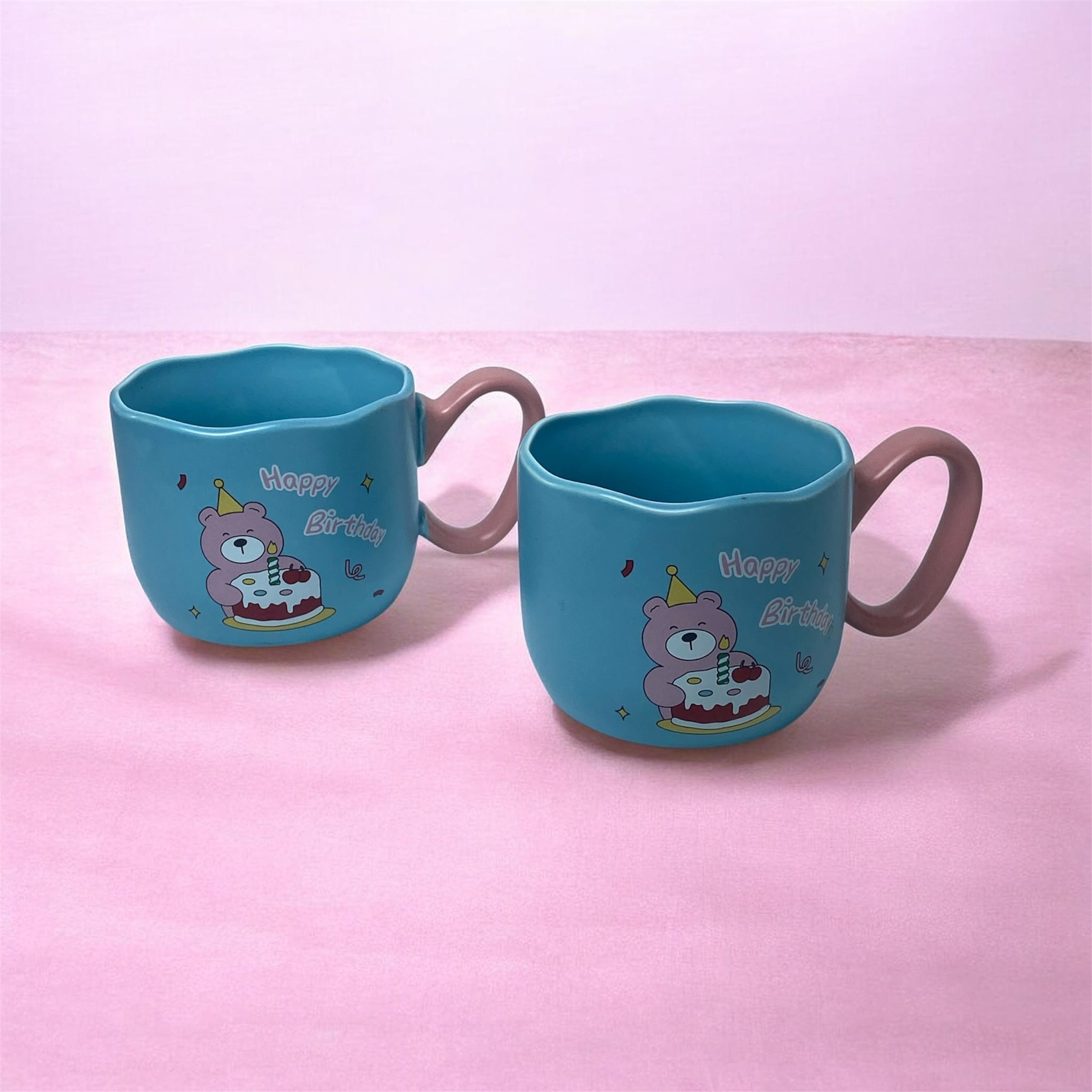 Happy Birthday Bear Ceramic Mug