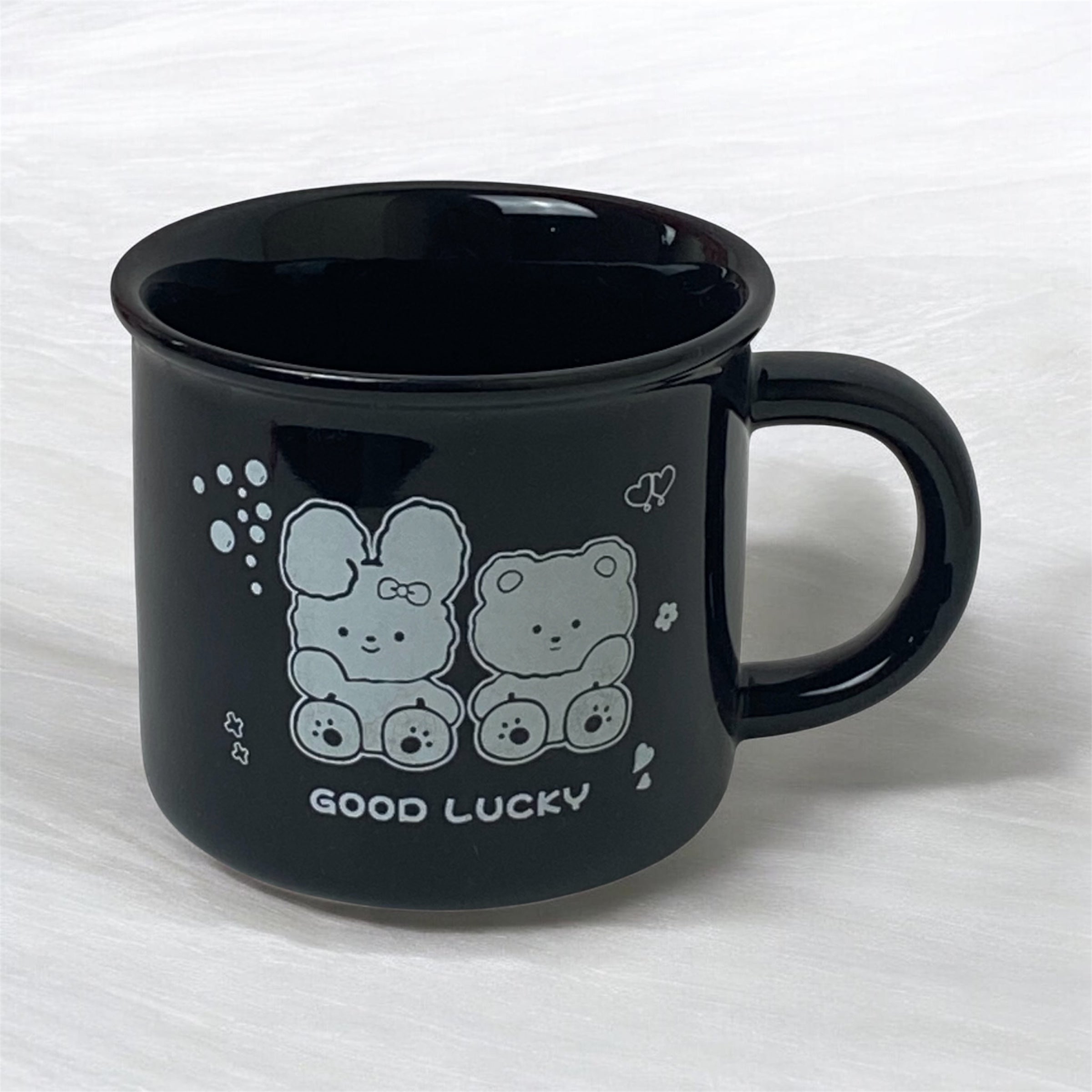 Good Lucky Cute Cartoon Ceramic Mug