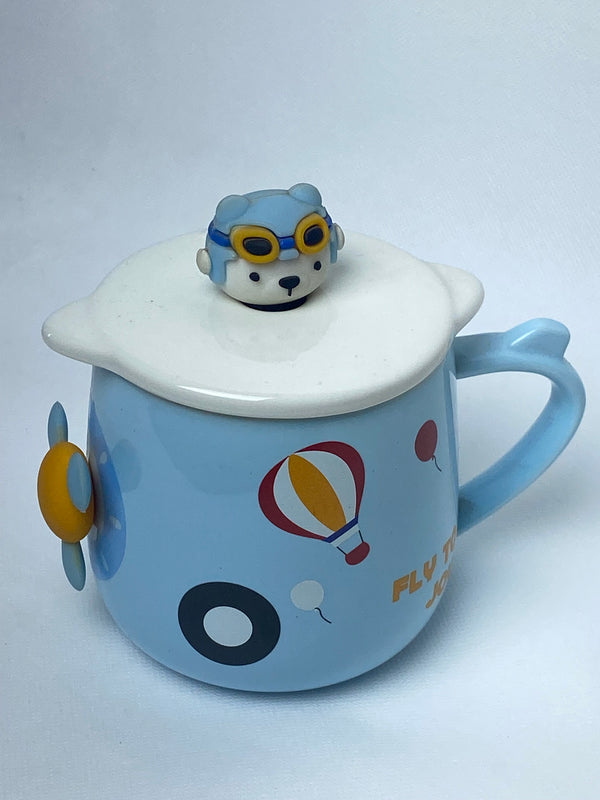 Aviator Bear Ceramic Mug