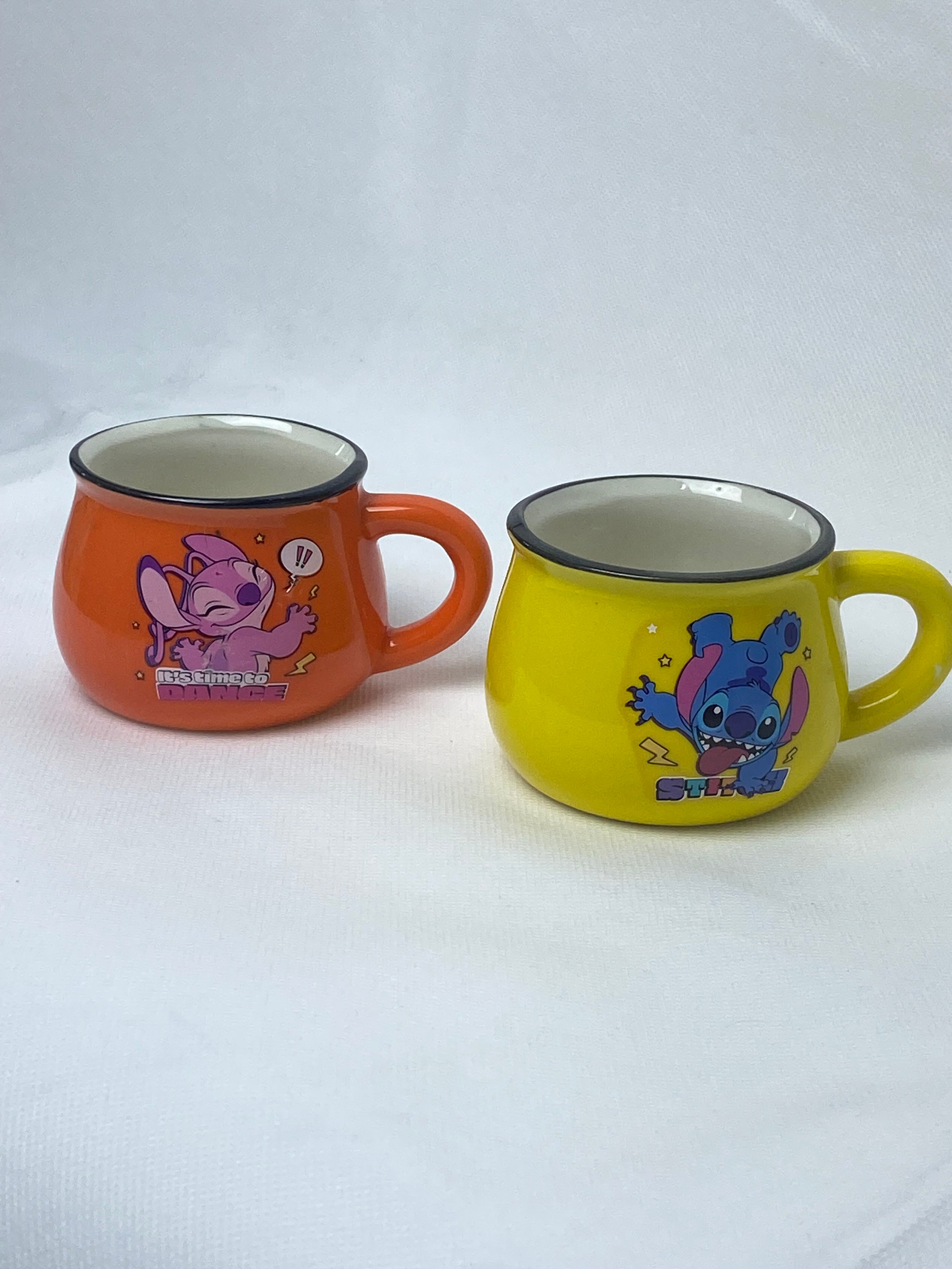 Stitch & Angel Mini Espresso Mugs
