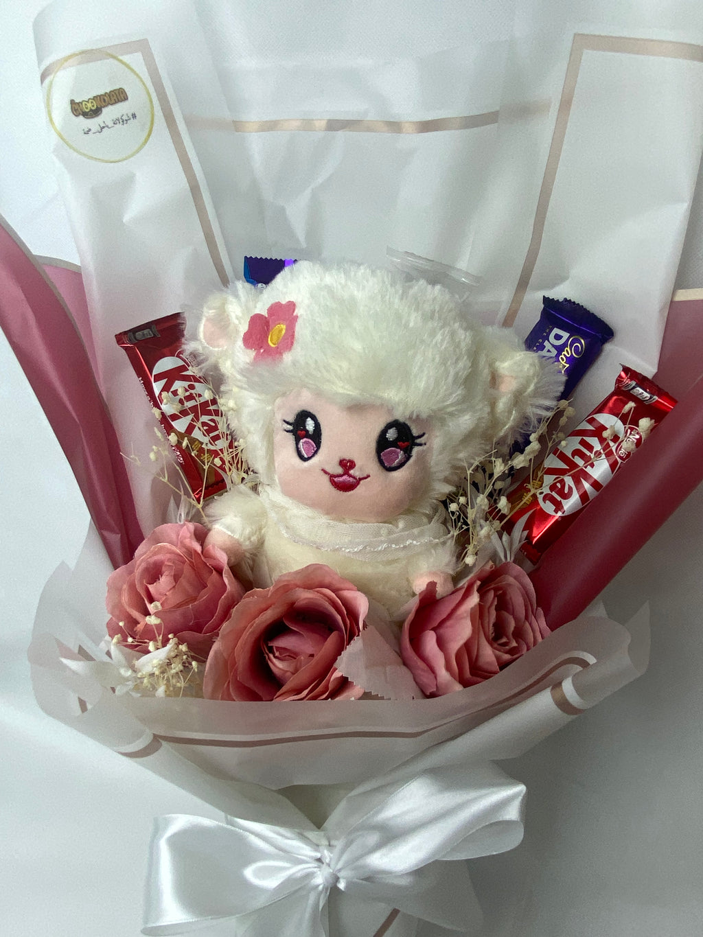 Princess Plush Chocolate Rose Bouquet