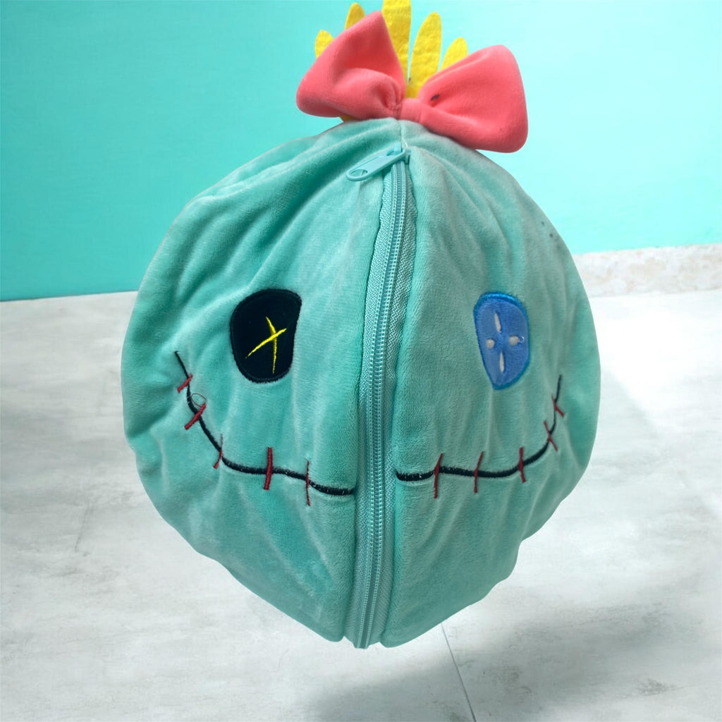Stitch Plush Toy in Floral Hooded Costume