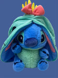 Stitch Plush Toy in Floral Hooded Costume