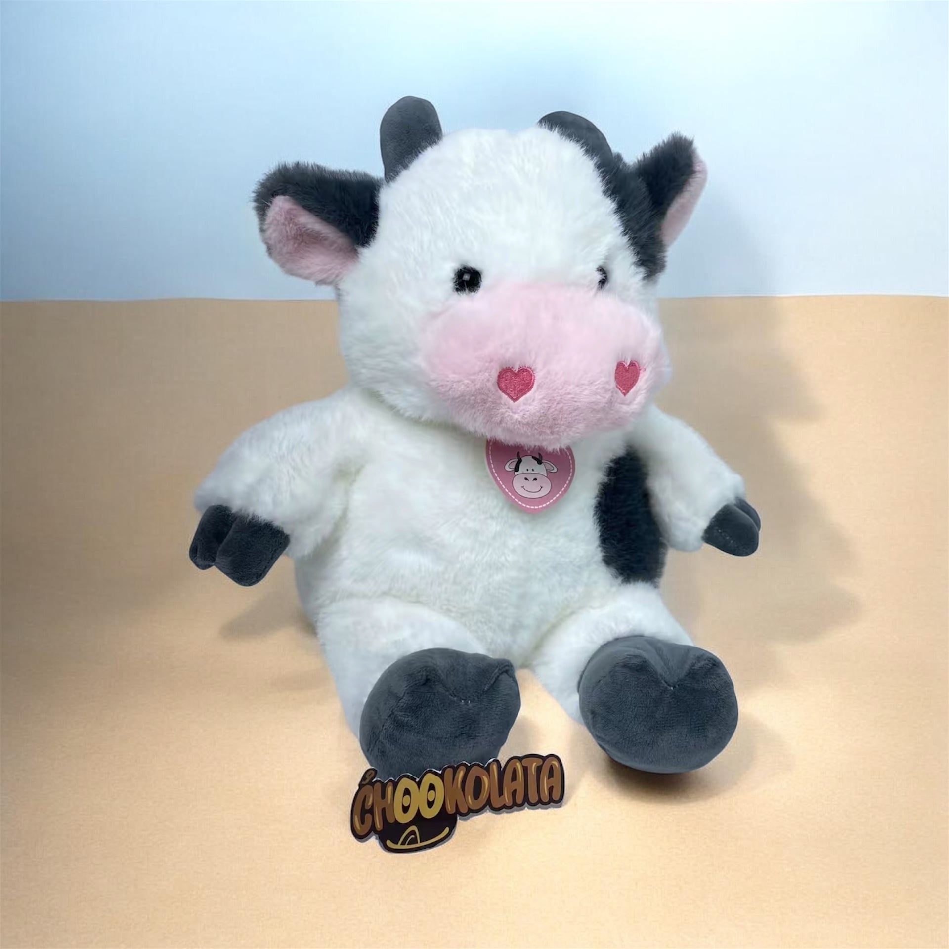 Cute Cow Plush Toy – Soft Stuffed Animal Gift