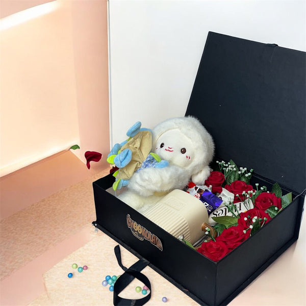 The "Cozy Blessings" Lamb & Mug Gift Chest