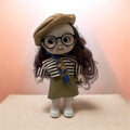 Cute Princess Doll with Glasses