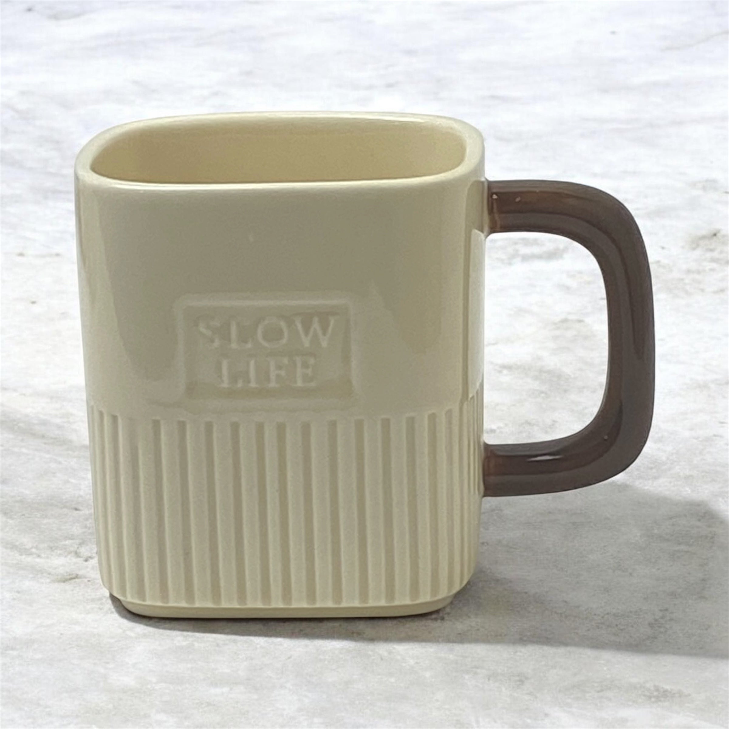 Slow Life Ceramic Mug
