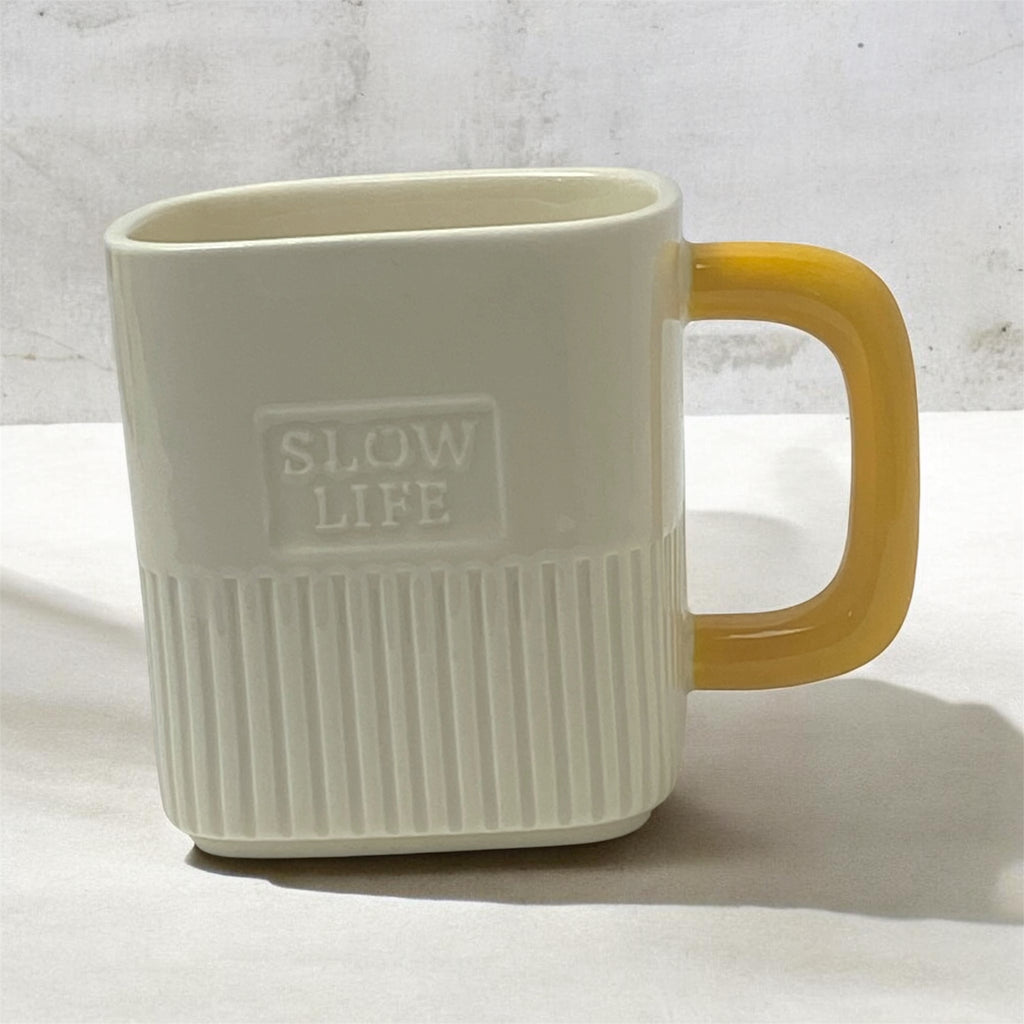 Slow Life Ceramic Mug