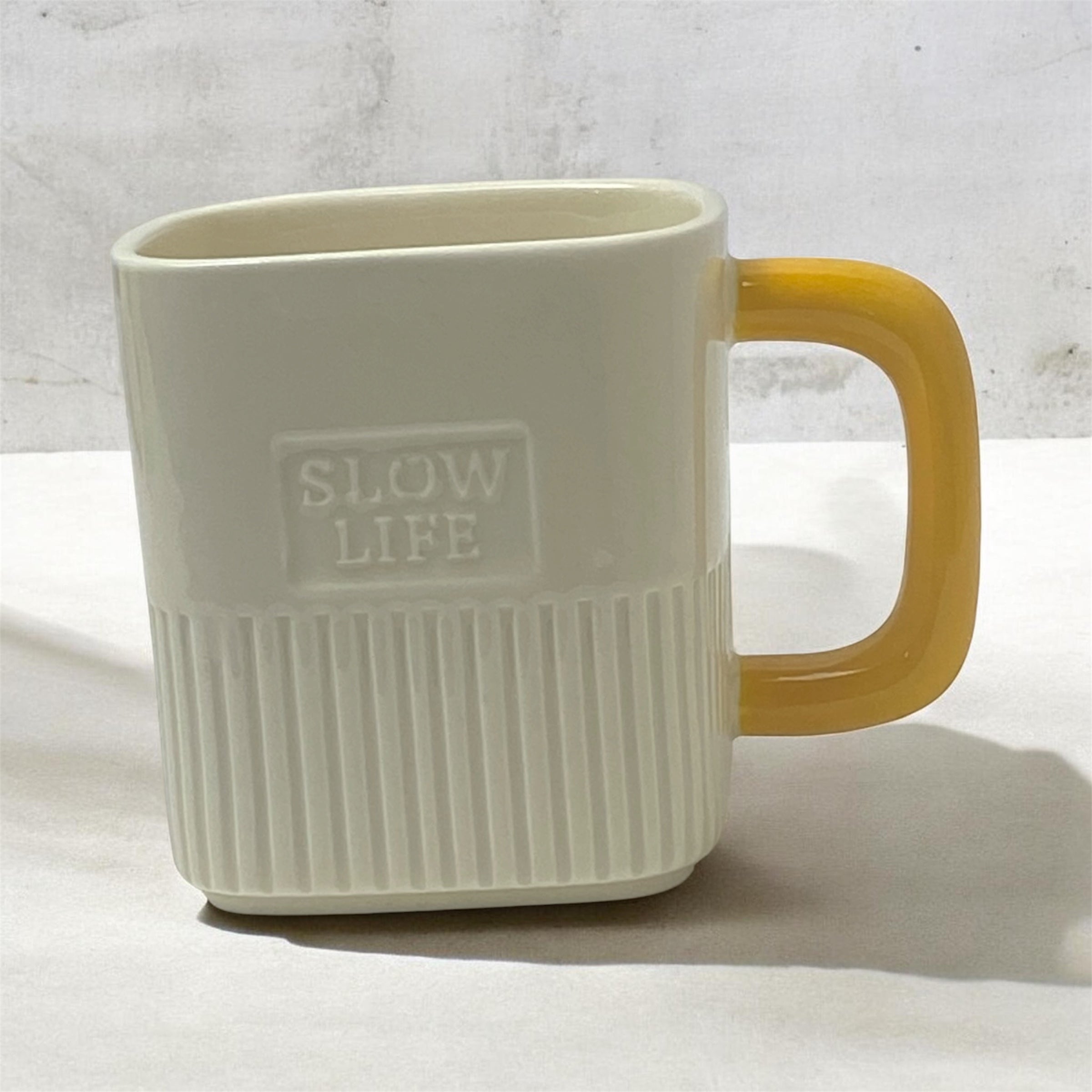 Slow Life Ceramic Mug