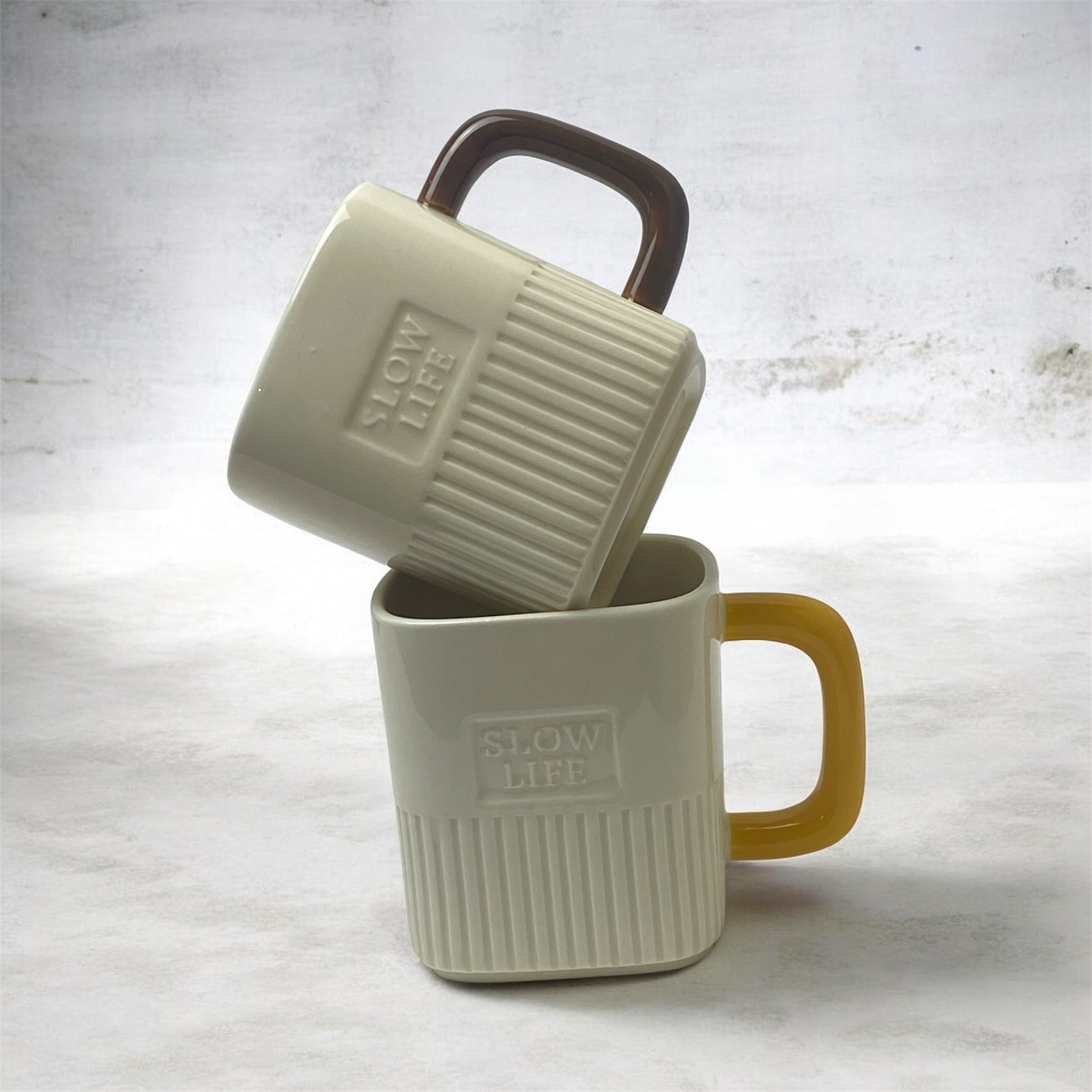 Slow Life Ceramic Mug