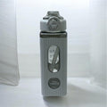 Minimalist Off-White Sports Bottle with Time Marker & Straw