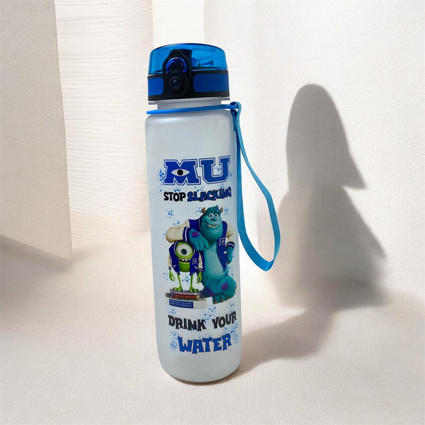 Disney Pixar Monsters University Sulley & Mike Water Bottle