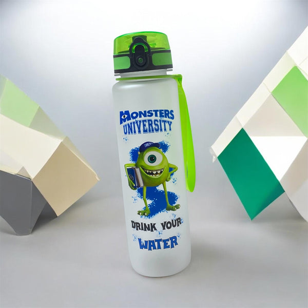 Disney Pixar Monsters University Mike Wazowski Water Bottle
