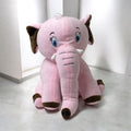Rosy Dreams Sitting Pink Elephant Plush Toy